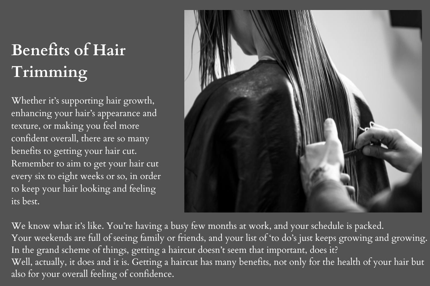 Benefits Of Regular Hair Trimming Hair Hues Hub